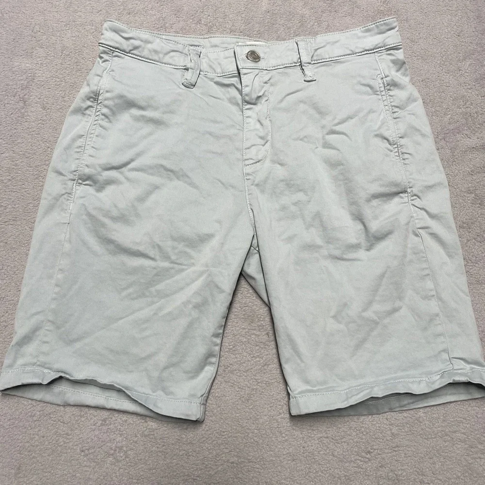 Mavi‎ Shorts Mens 31 Light Blue Green 8.5